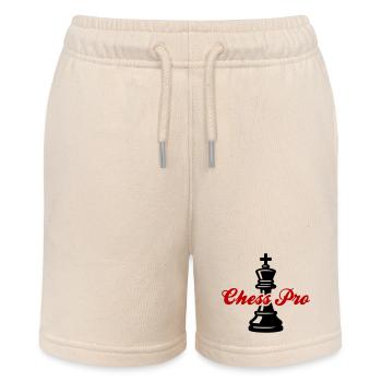 Chess Pro Schach - Stanley/Stella Teenager Bio-Joggingshorts MINI BOLTER - Natur - Vorne