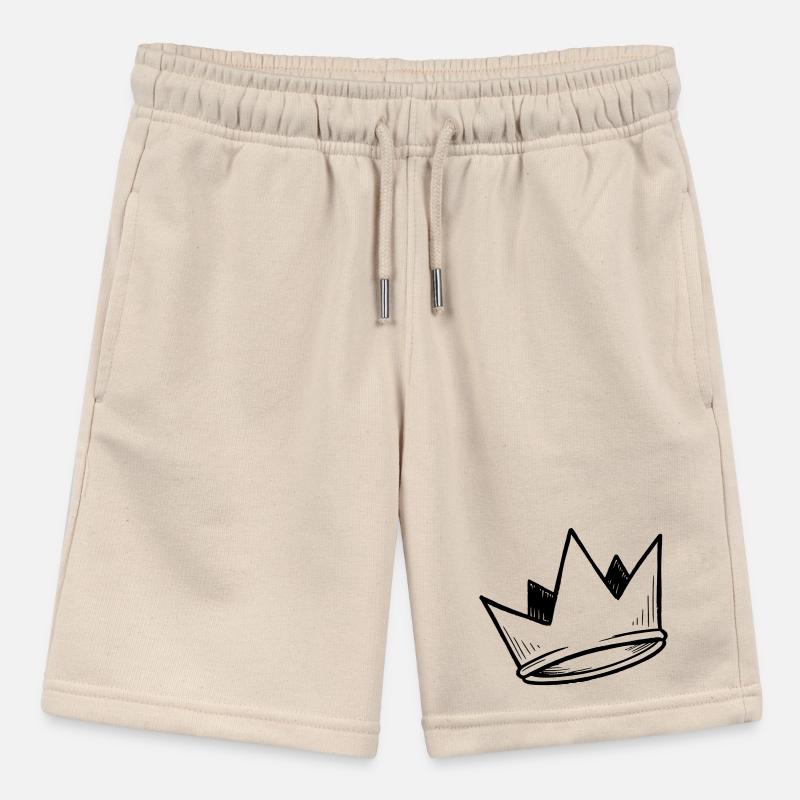 Crown Vector | Doodle Look Stanley/Stella MINI BOLTER Organic Teen Jogging Shorts