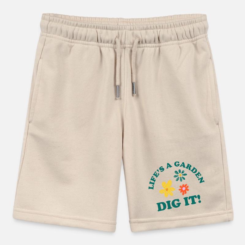 Das Leben ist ein Garten, DIG IT! Stanley/Stella Teenager Bio-Joggingshorts MINI BOLTER