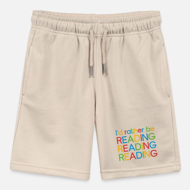 I'd rather be reading Stanley/Stella MINI BOLTER Organic Teen Jogging Shorts