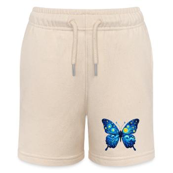 Butterfly - Stanley/Stella MINI BOLTER Organic Teen Jogging Shorts - soft Ecru - Front