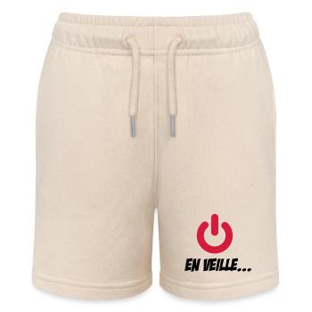En veille... - Stanley/Stella MINI BOLTER Organic Teen Jogging Shorts - soft Ecru - Front