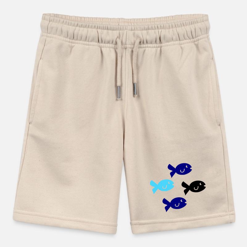 Pisces Silhouette Stanley/Stella MINI BOLTER Organic Teen Jogging Shorts