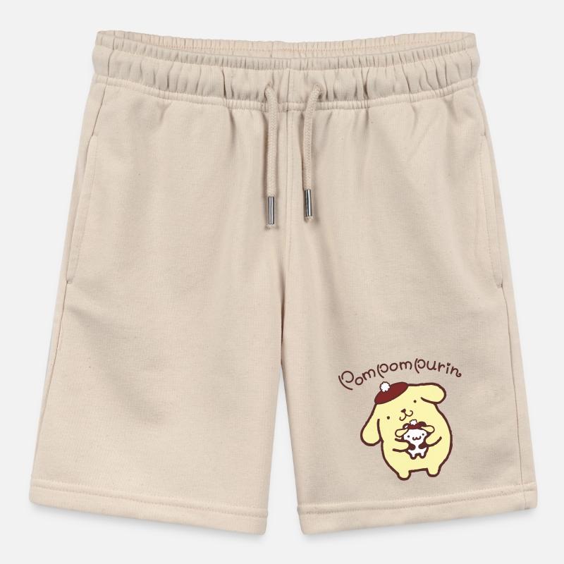 Pompompurin With Muffin Dressed As Pompompurin Stanley/Stella MINI BOLTER Organic Teen Jogging Shorts