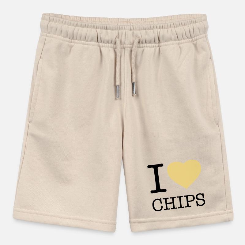I LOVE CHIPS Stanley/Stella Teenager Bio-Joggingshorts MINI BOLTER