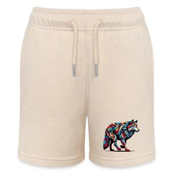 Loup - Short bio MINI BOLTER Stanley/Stella Ado - écru doux - Devant