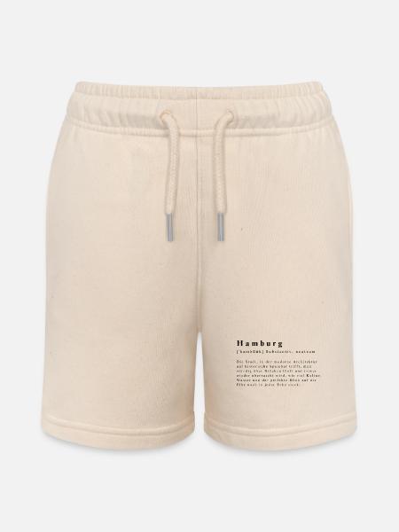 Hamburg Definition - Stanley/Stella Teenager Bio-Joggingshorts MINI BOLTER - Natur