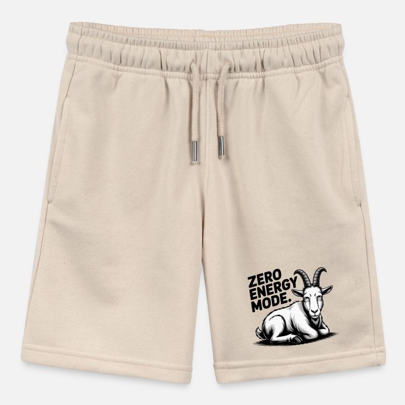Zero Energy Mode Goat Stanley/Stella MINI BOLTER Organic Teen Jogging Shorts