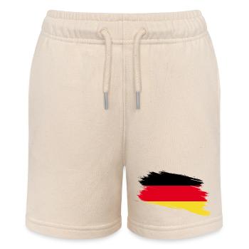 Deutschland - Stanley/Stella Teenager Bio-Joggingshorts MINI BOLTER - Natur - Vorne