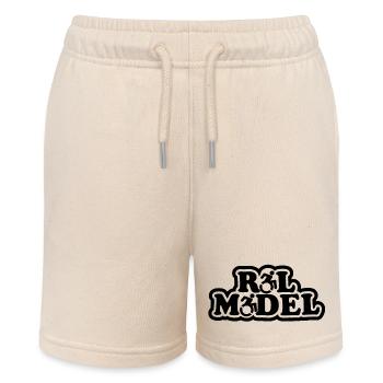 Vorbild. Für den echten Rollstuhlfahrer # - Stanley/Stella Teenager Bio-Joggingshorts MINI BOLTER - Natur - Vorne