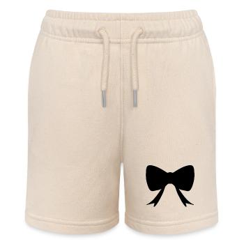 schleife form symbol - Stanley/Stella Teenager Bio-Joggingshorts MINI BOLTER - Natur - Vorne