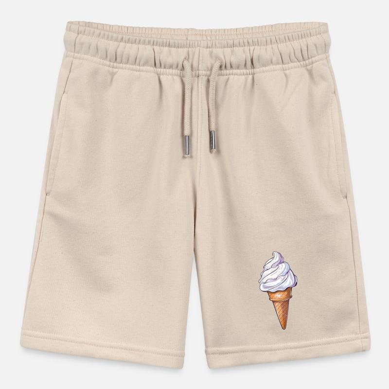 Cornet de glace sucrée d’été avec glaçage Short bio MINI BOLTER Stanley/Stella Ado
