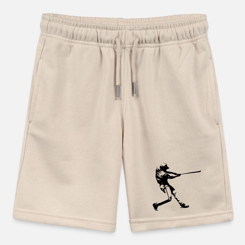 Baseball design Stanley/Stella MINI BOLTER Organic Teen Jogging Shorts