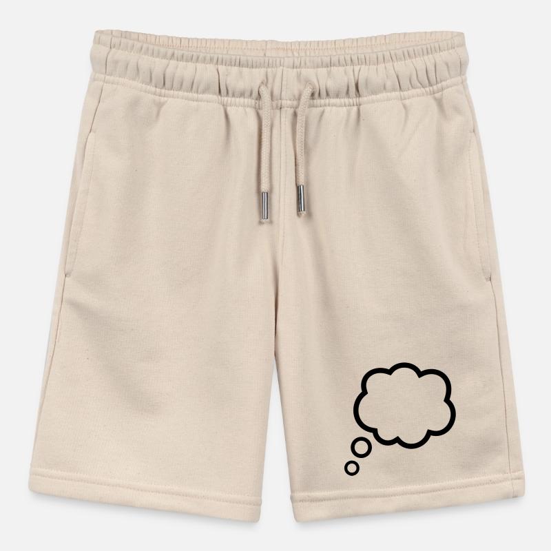 Thinking Bubble Comic Thought Bubble Bubble Thoughts Stanley/Stella MINI BOLTER Organic Teen Jogging Shorts