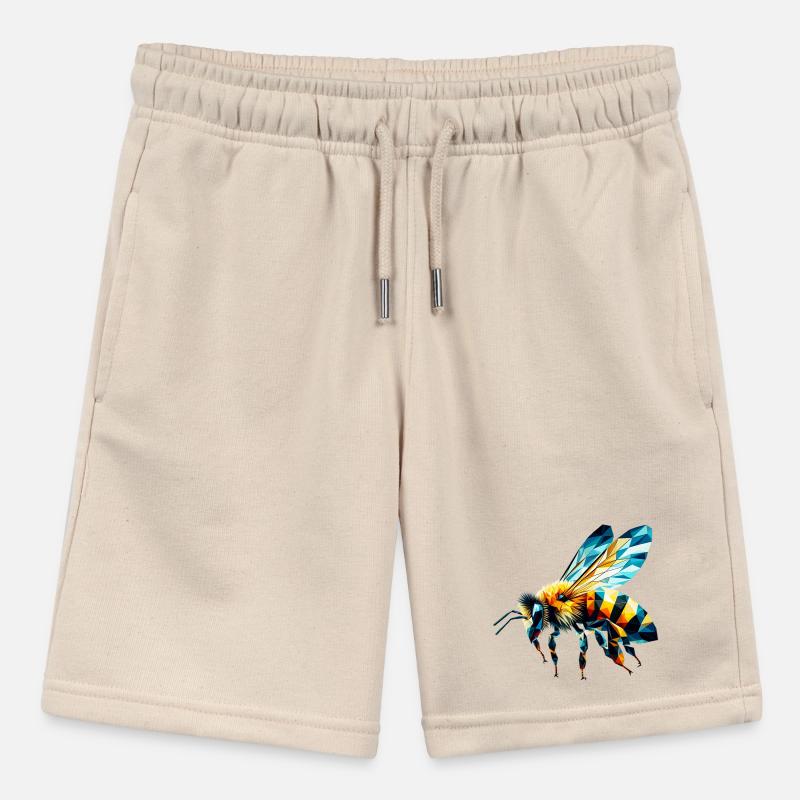 Polygonale Biene Stanley/Stella Teenager Bio-Joggingshorts MINI BOLTER