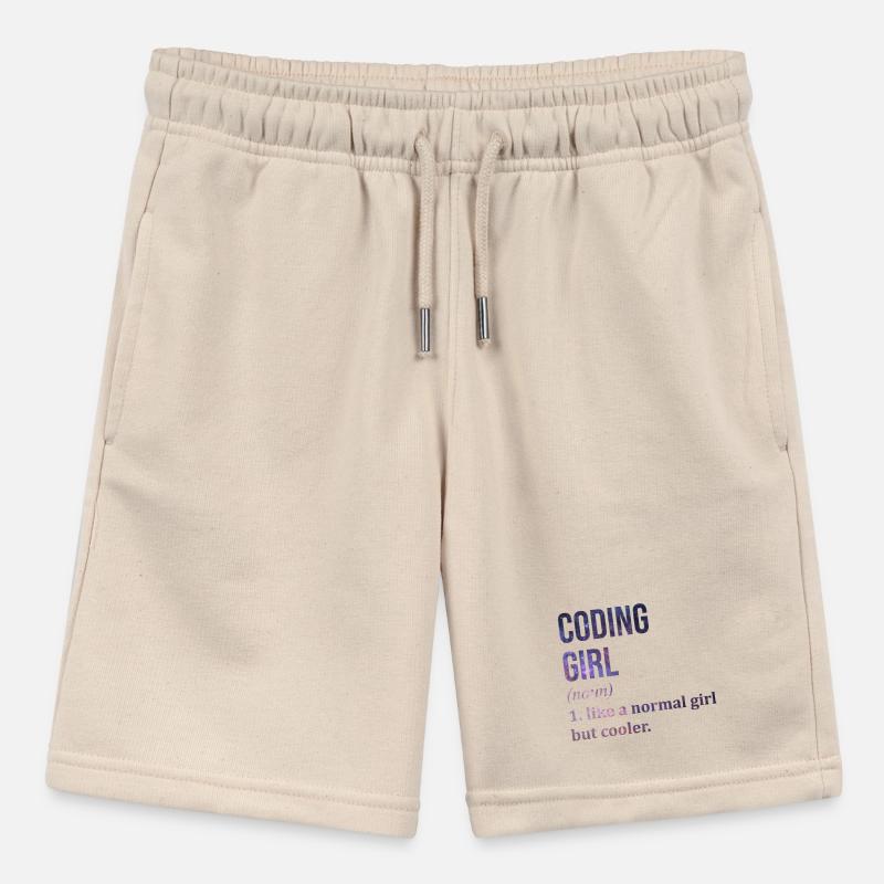 Coding Stanley/Stella MINI BOLTER Organic Teen Jogging Shorts
