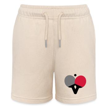 Tennis de table - Ping Pong - Short bio MINI BOLTER Stanley/Stella Ado - écru doux - Devant
