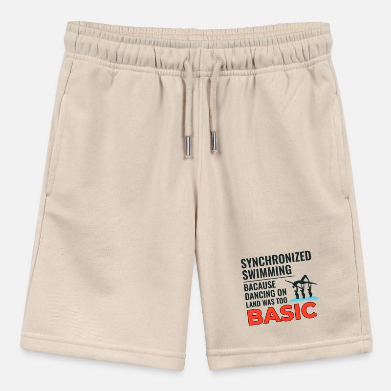 Synchronized Swimming Dancing Basic Swimmer Humor Stanley/Stella MINI BOLTER Organic Teen Jogging Shorts