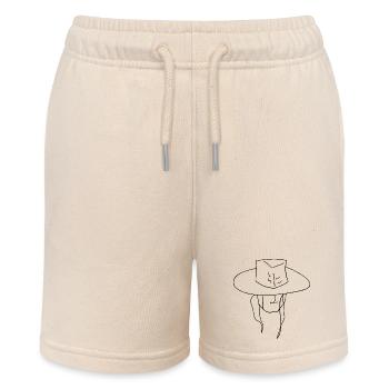Mensch - Person - Stanley/Stella Teenager Bio-Joggingshorts MINI BOLTER - Natur - Vorne