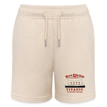 TITANIC ORIGINAL CREATION Louis RUNEMBERG © Adagp - Stanley/Stella MINI BOLTER Organic Teen Jogging Shorts - soft Ecru - Front