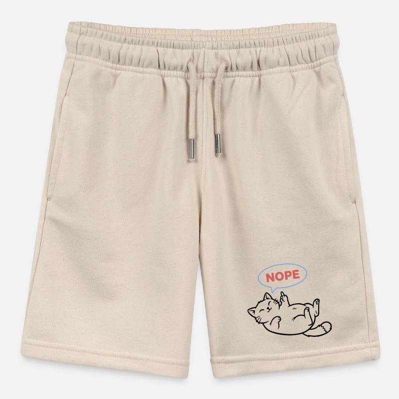 Lachende Katze Nope Mittelfinger Stanley/Stella Teenager Bio-Joggingshorts MINI BOLTER