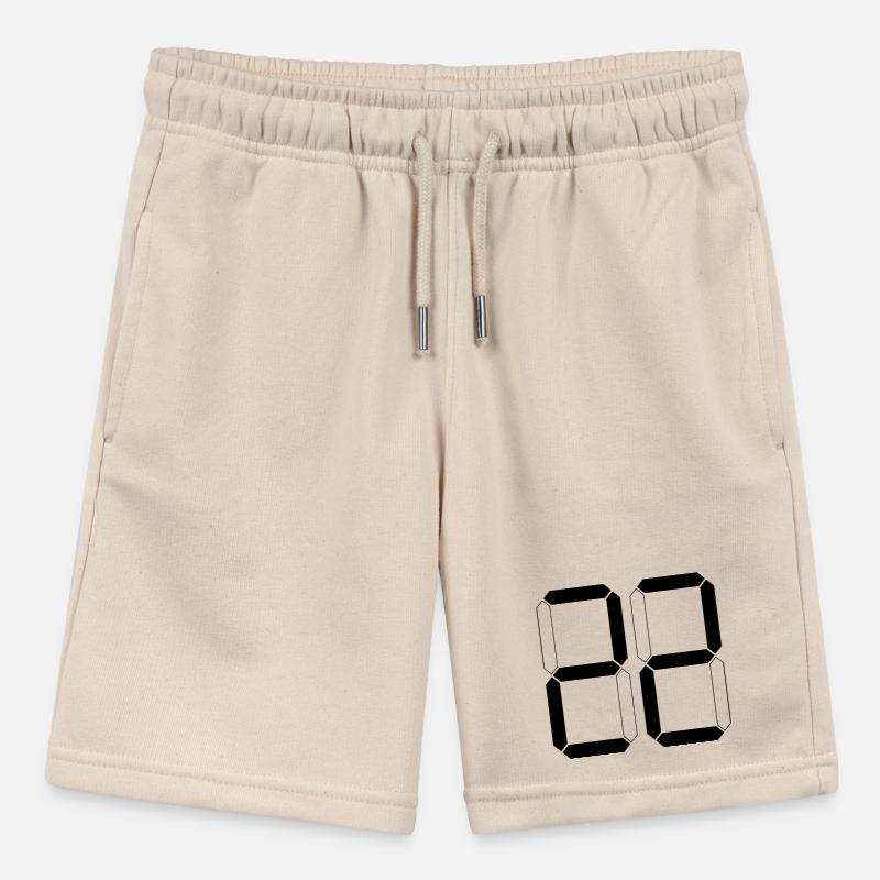 NUMMER 22 Zweiundzwanzig Geschenk Digital Stanley/Stella Teenager Bio-Joggingshorts MINI BOLTER