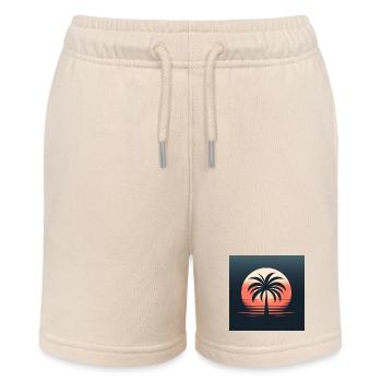 Palme - Stanley/Stella Teenager Bio-Joggingshorts MINI BOLTER - Natur - Vorne