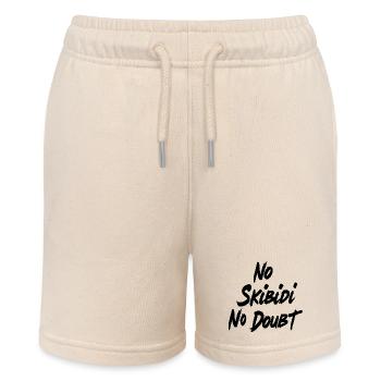 Kein Skibidi Nein - Virales Meme-Zitat-Design - Stanley/Stella Teenager Bio-Joggingshorts MINI BOLTER - Natur - Vorne