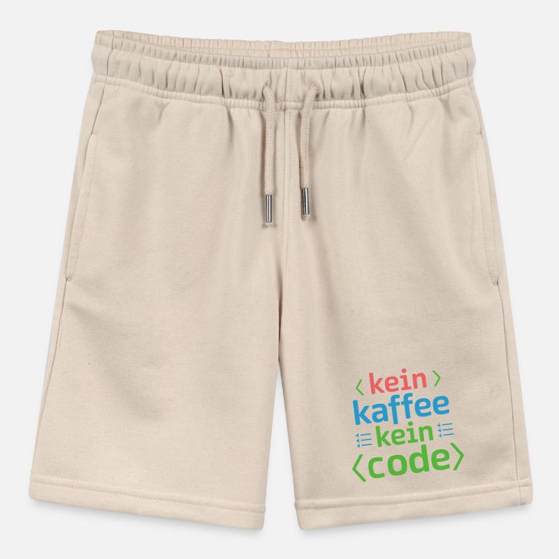 No Coffee No Code Programmer Computer Scientist Stanley/Stella MINI BOLTER Organic Teen Jogging Shorts