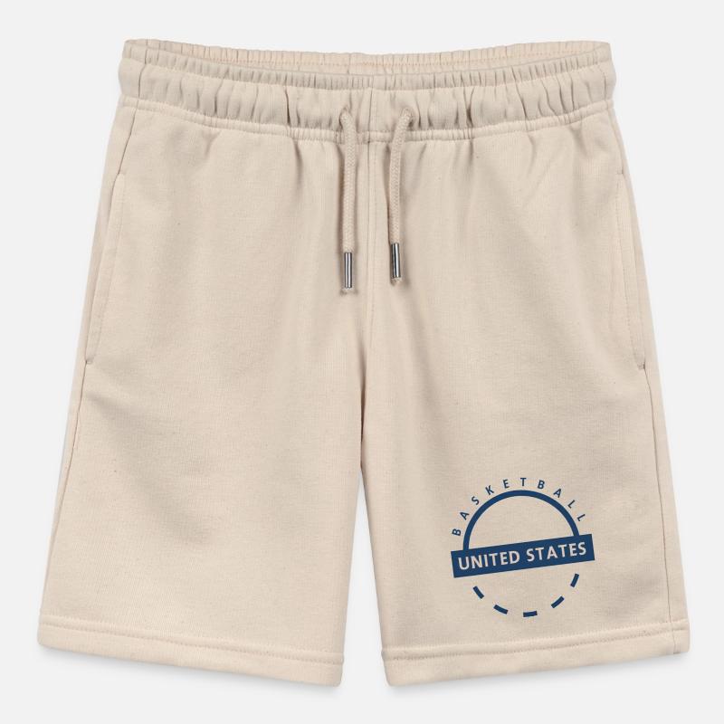 Basket US Emblem Arc Logo Pantaloncini sportivi ecologici MINI BOLTER per ragazzi di Stanley/Stella