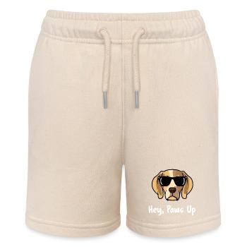 Salut les lunettes de soleil drôles de chien Beagle - Short bio MINI BOLTER Stanley/Stella Ado - écru doux - Devant