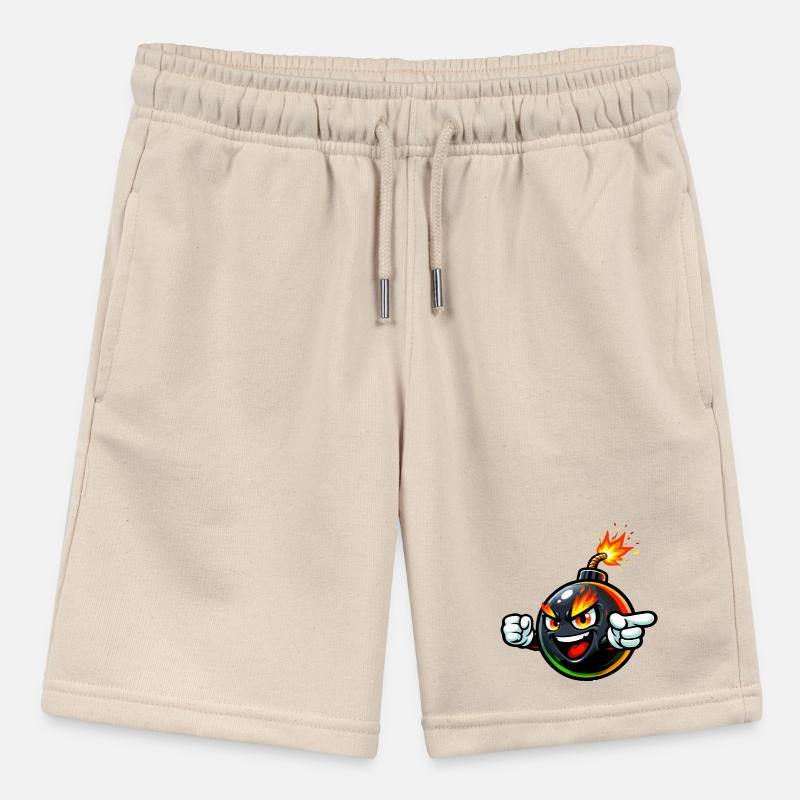 Explosive Angry Bomb Show Stanley/Stella MINI BOLTER Organic Teen Jogging Shorts