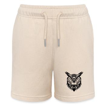 Eule - Stanley/Stella Teenager Bio-Joggingshorts MINI BOLTER - Natur - Vorne