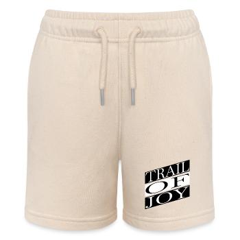 gift idea mountain biking gear - Stanley/Stella Teenager Bio-Joggingshorts MINI BOLTER - Natur - Vorne