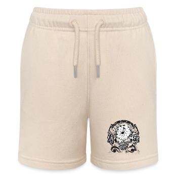 Skull Master - Stanley/Stella MINI BOLTER Organic Teen Jogging Shorts - soft Ecru - Front
