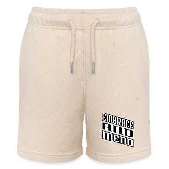 holistic healing support and encouragement awesome - Stanley/Stella MINI BOLTER Organic Teen Jogging Shorts - soft Ecru - Front