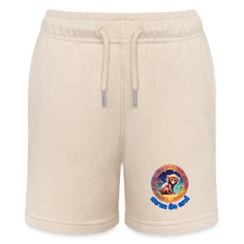 Siam Monkey Rave - Stanley/Stella Teenager Bio-Joggingshorts MINI BOLTER - Natur - Vorne