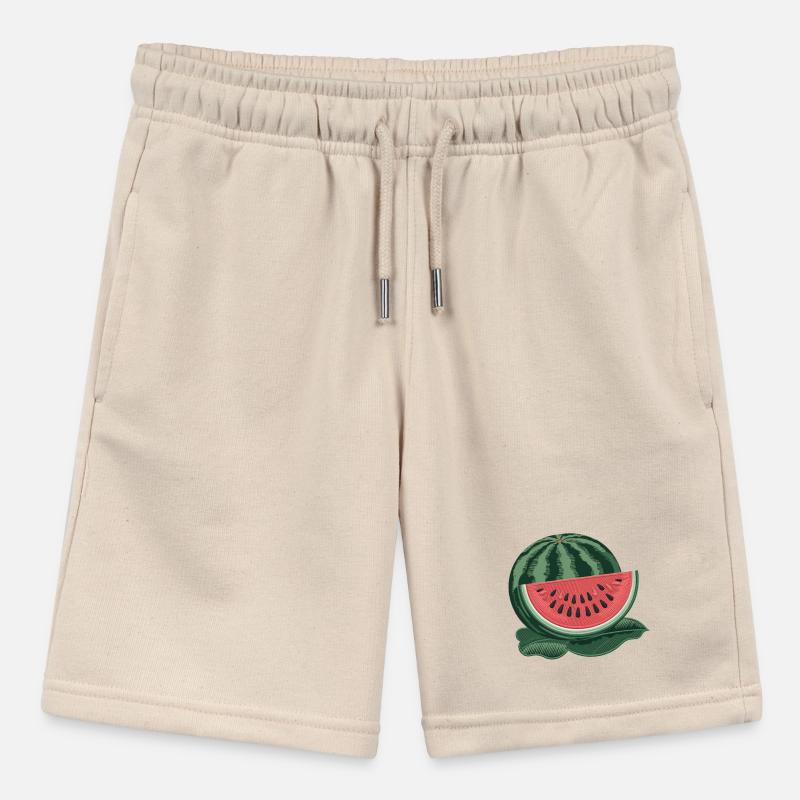 Pastèque brodée Short bio MINI BOLTER Stanley/Stella Ado