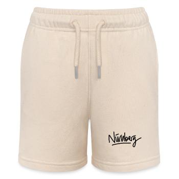 Nürnberg - Handschrift - Stanley/Stella Teenager Bio-Joggingshorts MINI BOLTER - Natur - Vorne