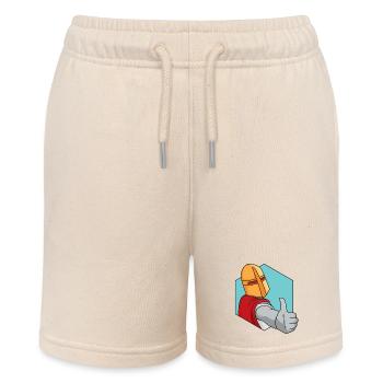 Ritter Daumen Hoch - Stanley/Stella Teenager Bio-Joggingshorts MINI BOLTER - Natur - Vorne