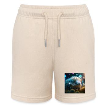 Photo macro creature 03 - Stanley/Stella MINI BOLTER Organic Teen Jogging Shorts - soft Ecru - Front