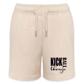 KICK BALL CHANGE - DANCING SAYINGS - Stanley/Stella MINI BOLTER Organic Teen Jogging Shorts - soft Ecru - Front
