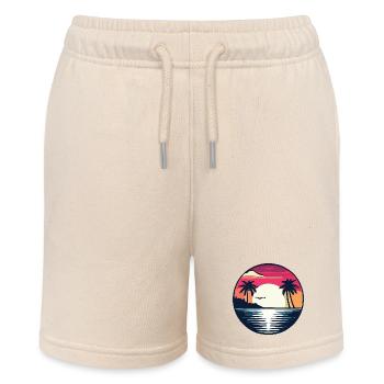 Summer - Stanley/Stella MINI BOLTER Organic Teen Jogging Shorts - soft Ecru - Front