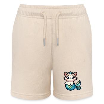 Purrmaid Sparkle : Le chaton de la mer - Short bio MINI BOLTER Stanley/Stella Ado - écru doux - Devant