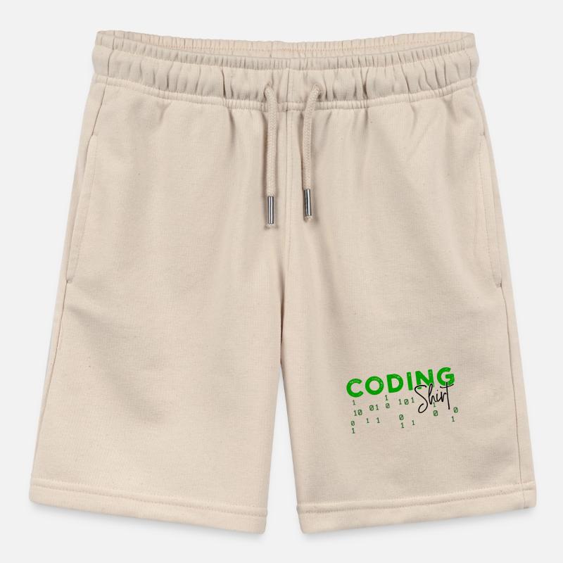 Coden Developer Programmatore Web Developer Dicendo Pantaloncini sportivi ecologici MINI BOLTER per ragazzi di Stanley/Stella