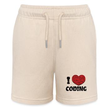 Script de code Debug Heart Statement - Short bio MINI BOLTER Stanley/Stella Ado - écru doux - Devant