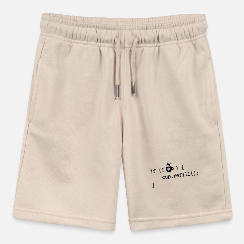Developer Programmer Code Web Developer Debug Stanley/Stella MINI BOLTER Organic Teen Jogging Shorts