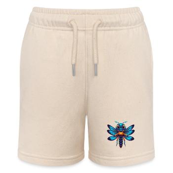 Libelle Bunte Kawaii Cartoon Figur Haustier - Stanley/Stella Teenager Bio-Joggingshorts MINI BOLTER - Natur - Vorne