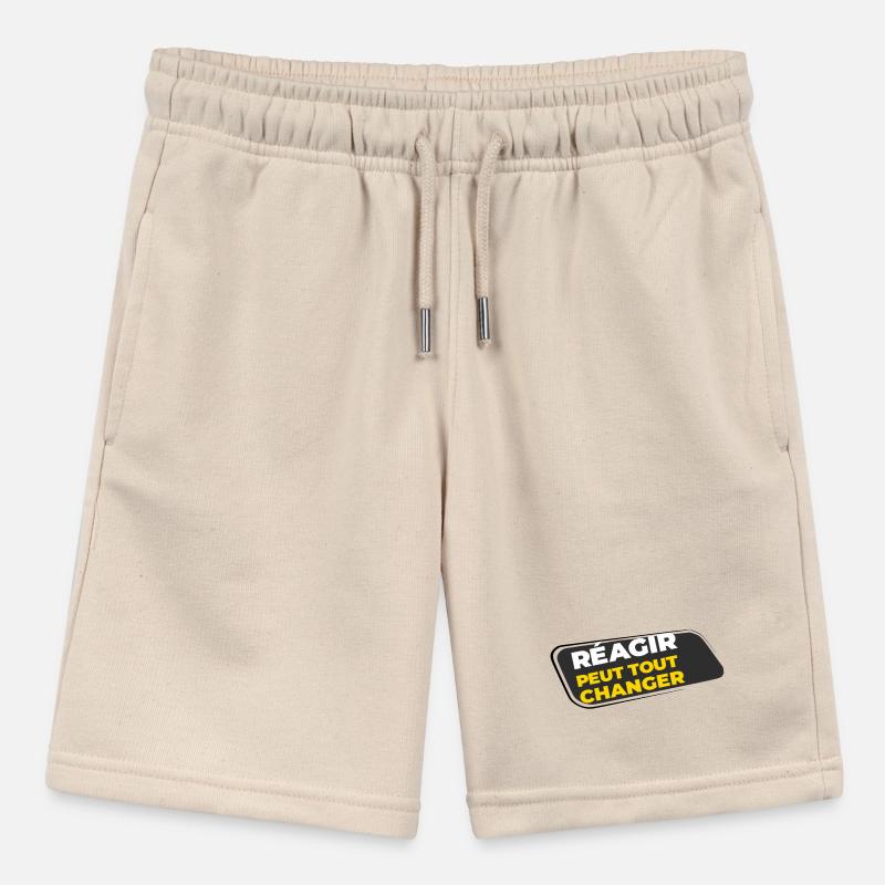 Reacting can change everything Stanley/Stella MINI BOLTER Organic Teen Jogging Shorts