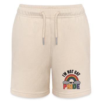 Prideful Statement - Stanley/Stella MINI BOLTER Organic Teen Jogging Shorts - soft Ecru - Front